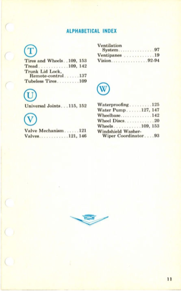 1957 Cadillac Salesmans Data Book Page 107